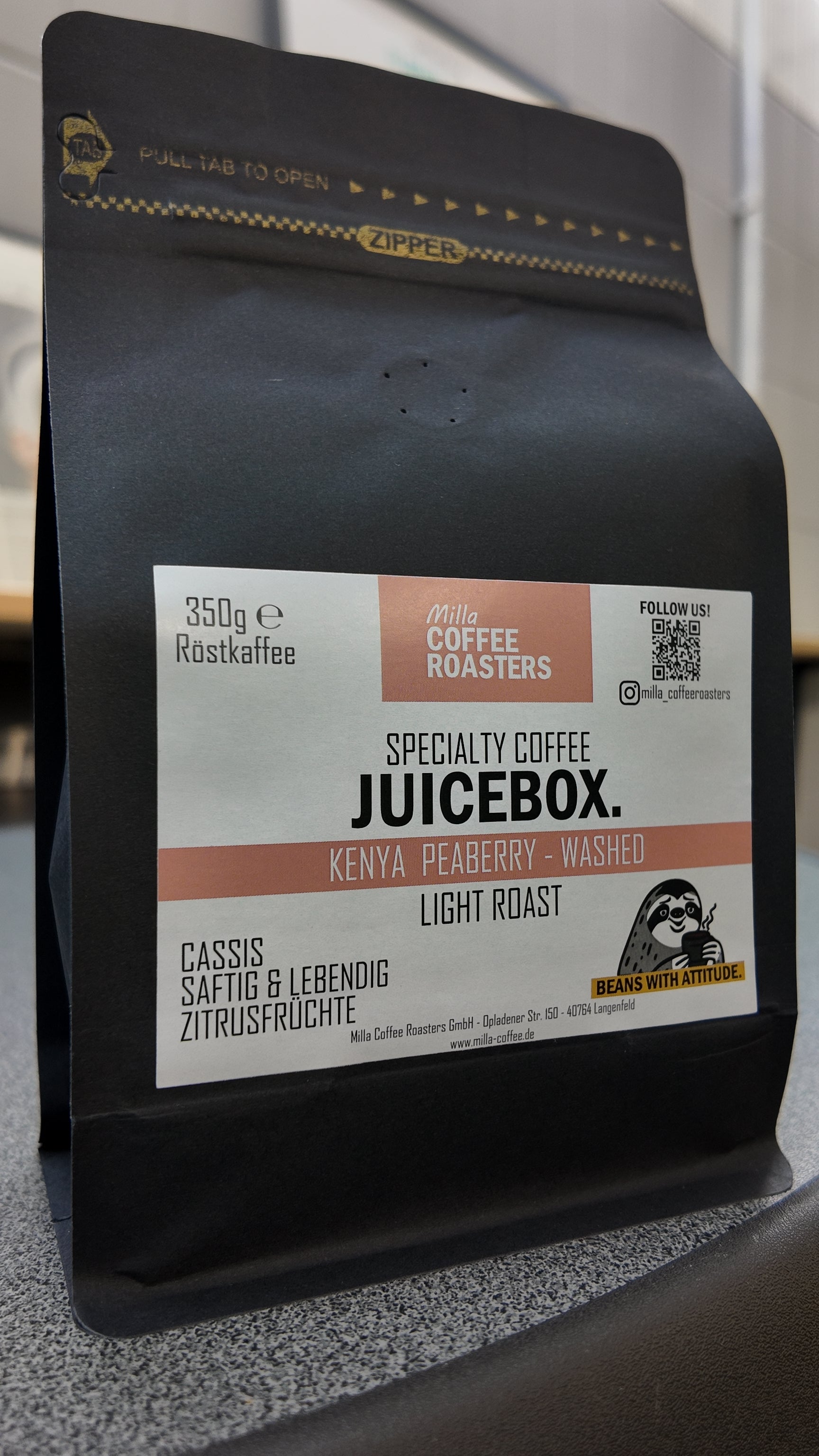 Kenia Peaberry Light Roast Filter