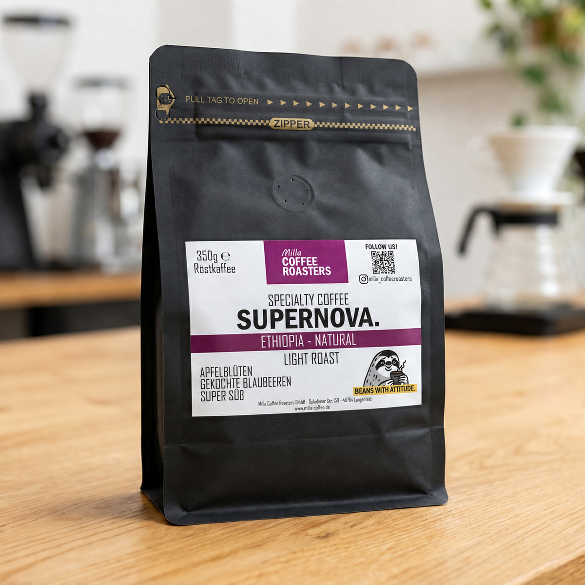 ethiopien natural light roast filter